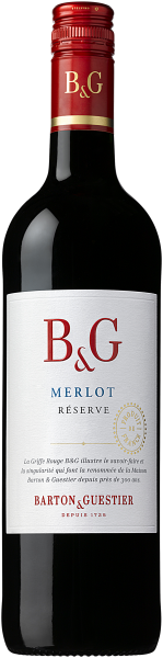 B&G Réserve Merlot - B&G Réserve Varietals - Varietal Wines - Barton &  Guestier