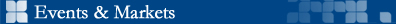 Events & Markets